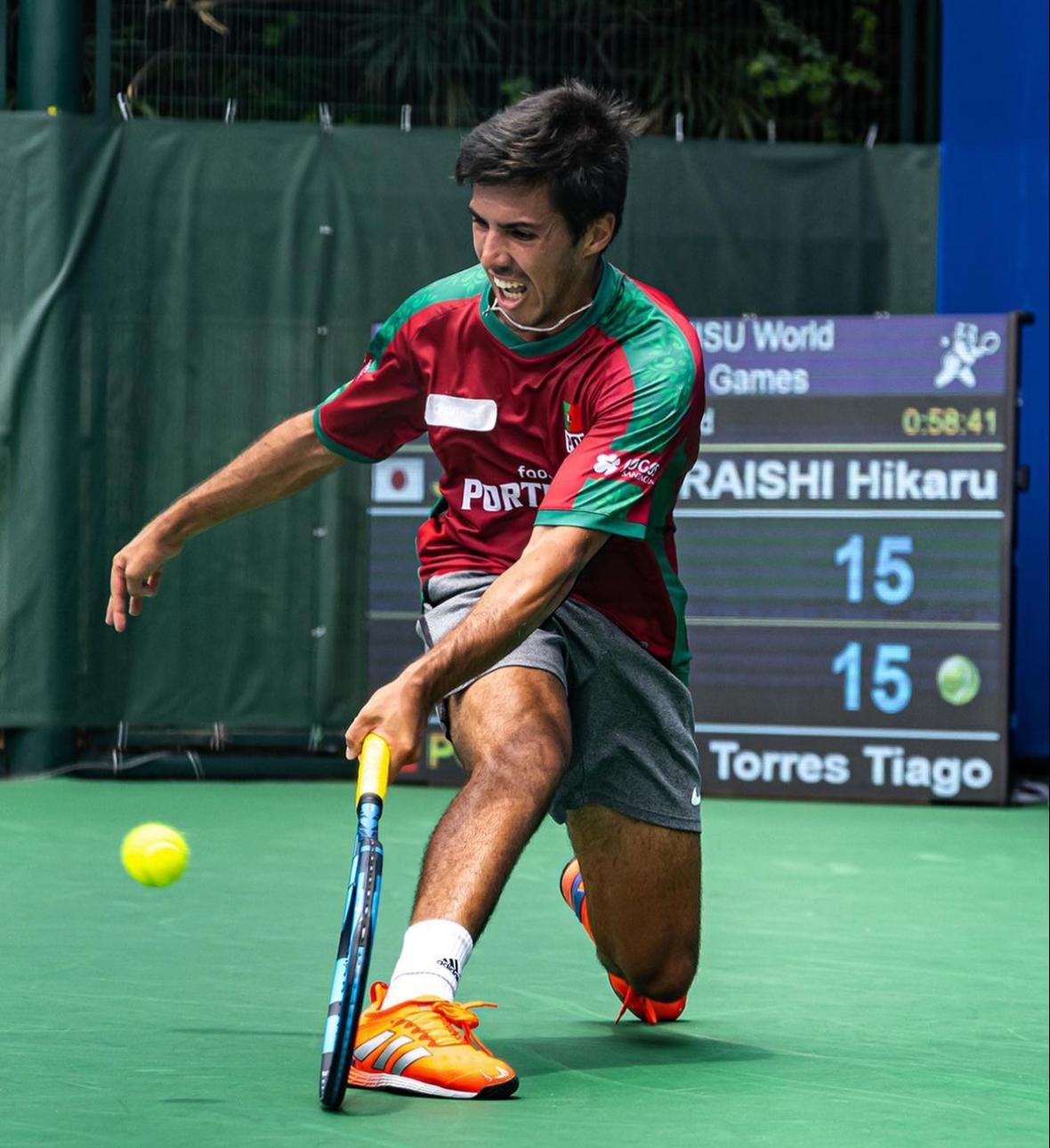 Tiago Torres e Mariana Campino cedem na 2ª ronda dos Jogos Mundiais Universitários