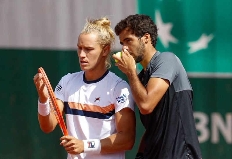 Francisco Cabral e Rafael Matos cedem num duelo muito equilibrado e estão fora de Wiston-Salem
