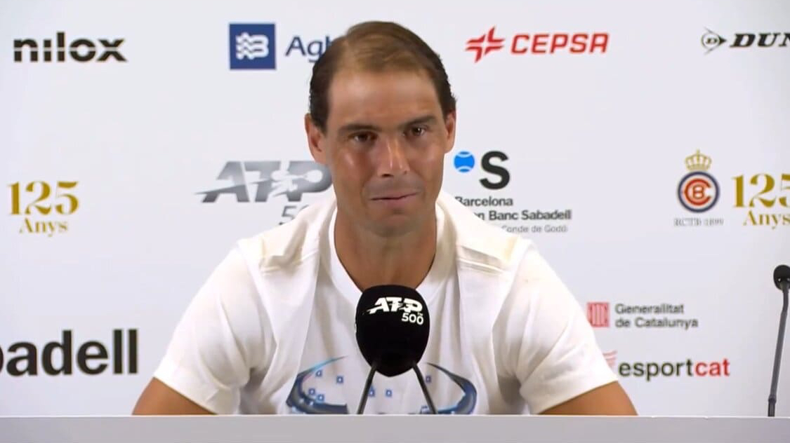 Rafael Nadal acaba com as dúvidas e garante “Amanhã estarei em court”