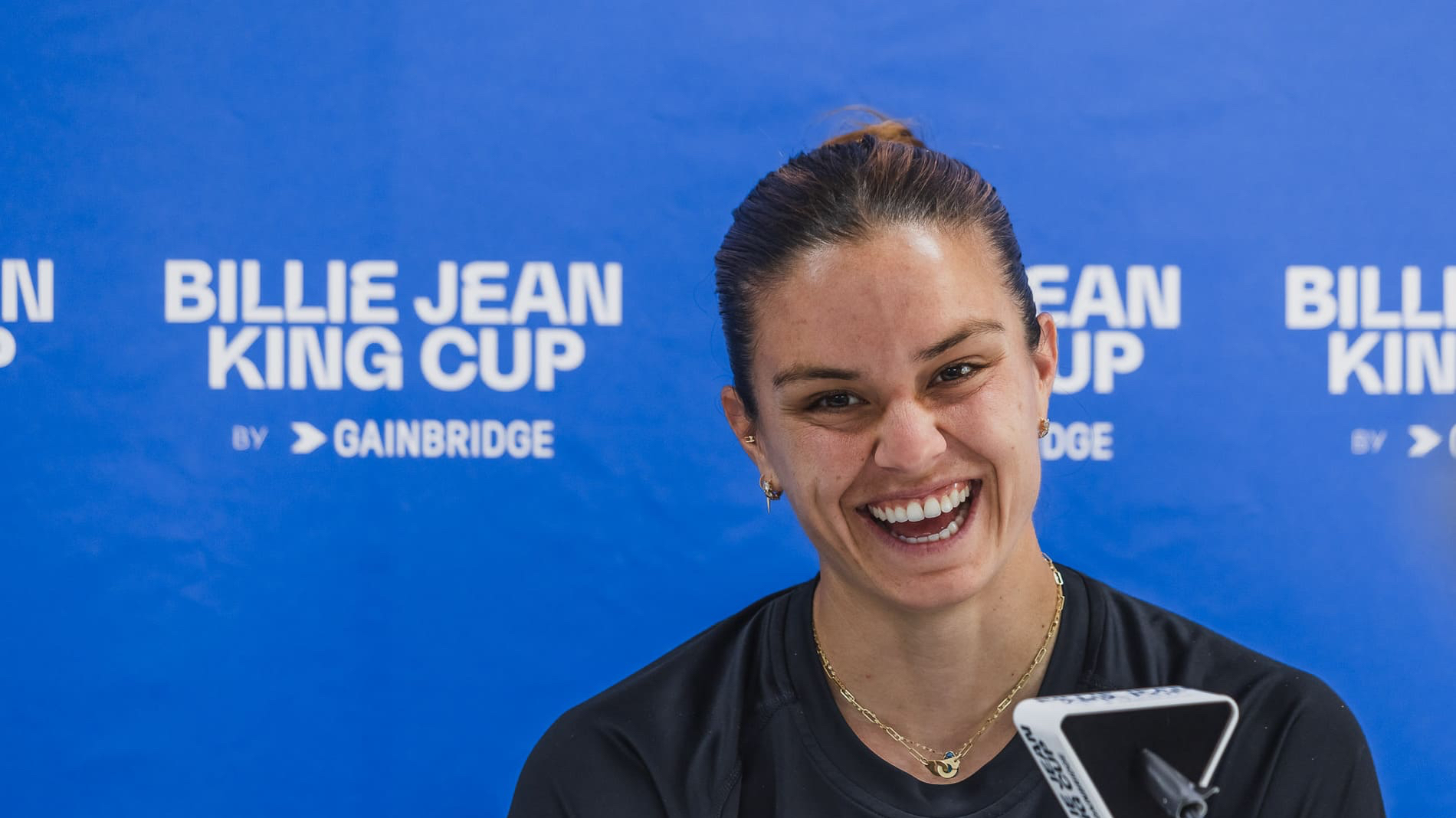 Maria Sakkari motivada e empenhada em ajudar a sua equipa: “Estou a sentir-me muito bem aqui com a equipa e a representar o país”