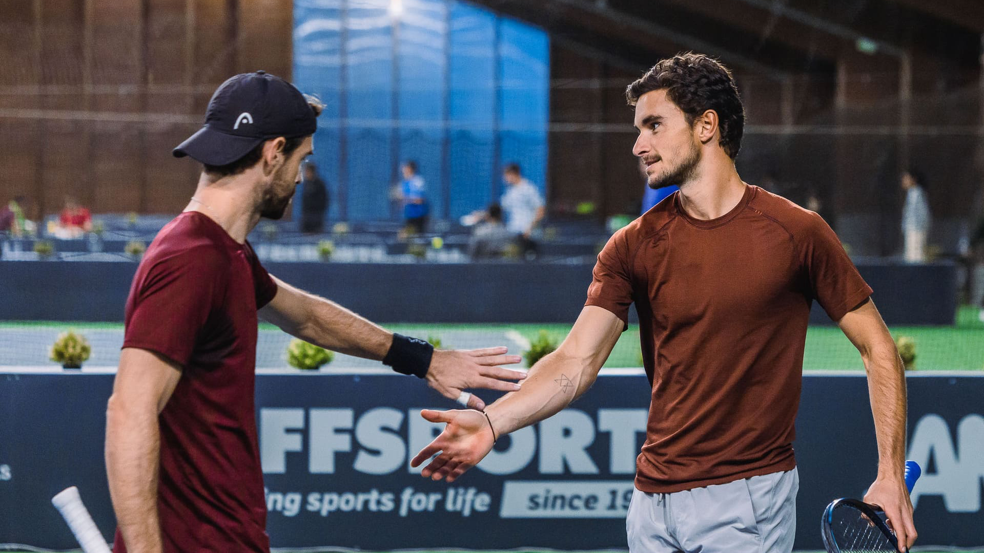 Gastão Elias e Duarte Vale derrotados no torneio de pares do Indoor Oeiras Open