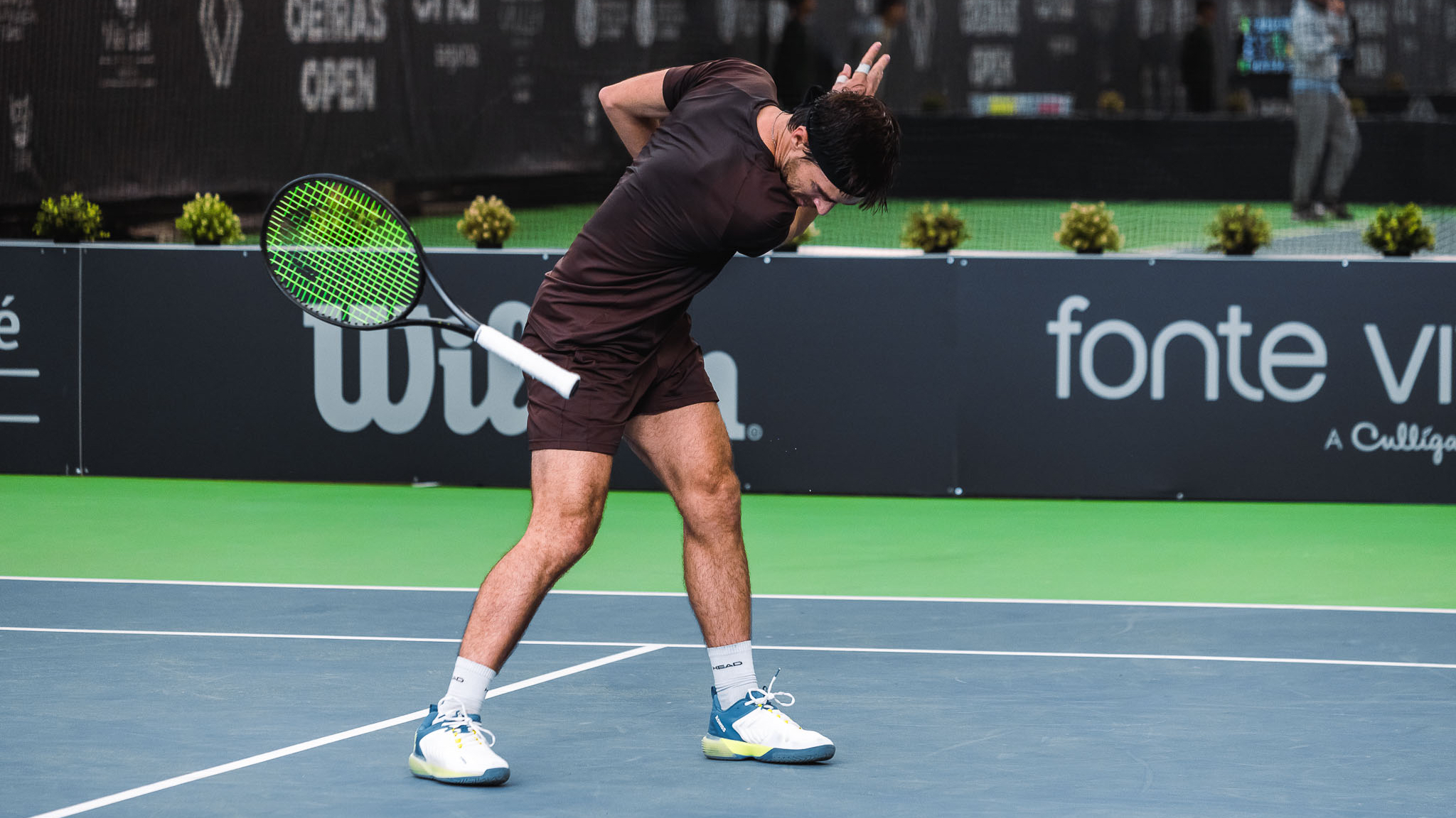 Gastão Elias encerra participação individual na série de torneios no Jamor