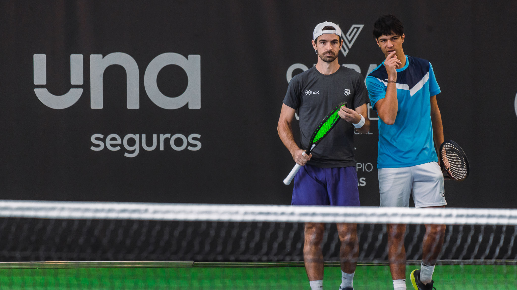 Gastão Elias e Tiago Pereira derrotados na ronda inaugural do Indoor Oeiras Open II