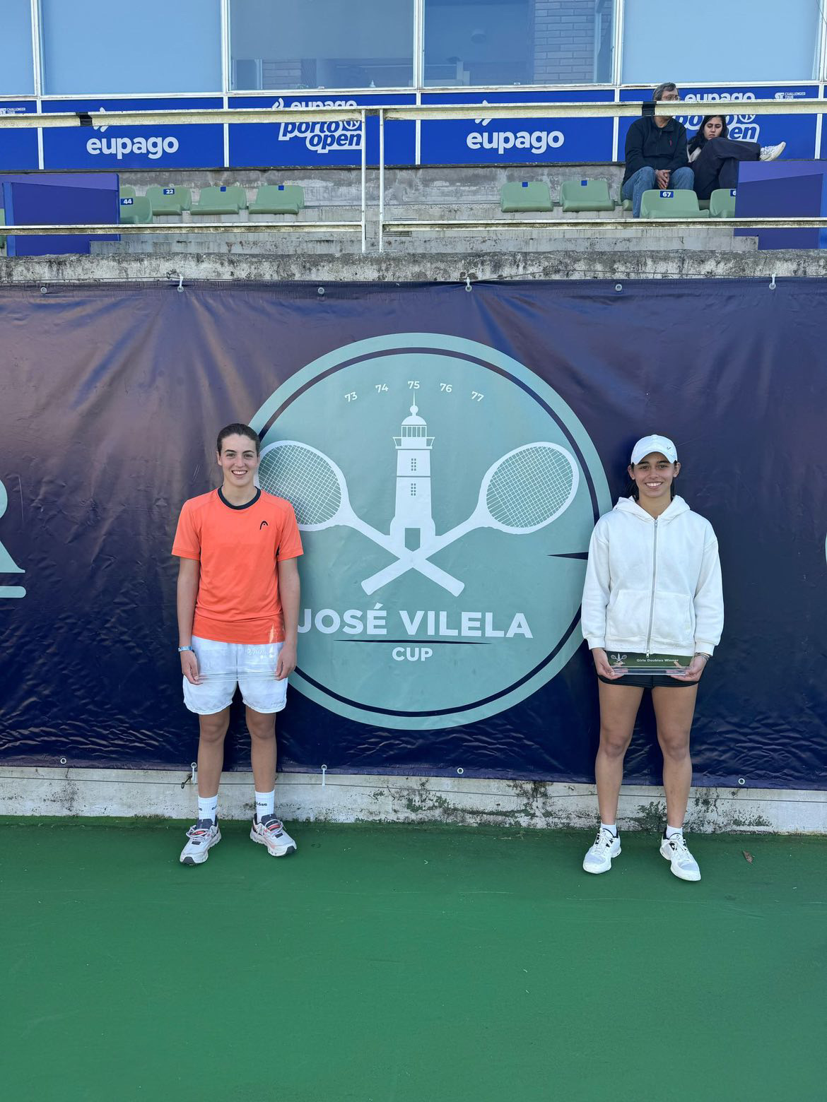 Francisca Laúndes e Mariana Cunha conquistam o torneio de pares da José Vilela Cup